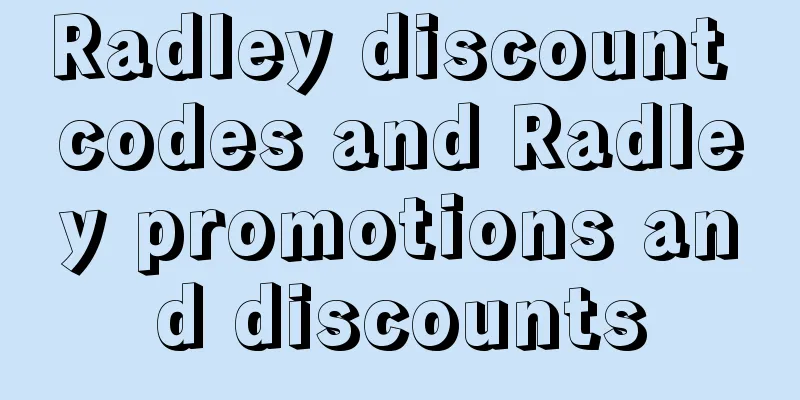 Radley discount codes and Radley promotions and discounts