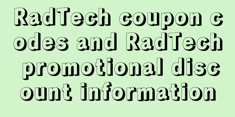 RadTech coupon codes and RadTech promotional discount information