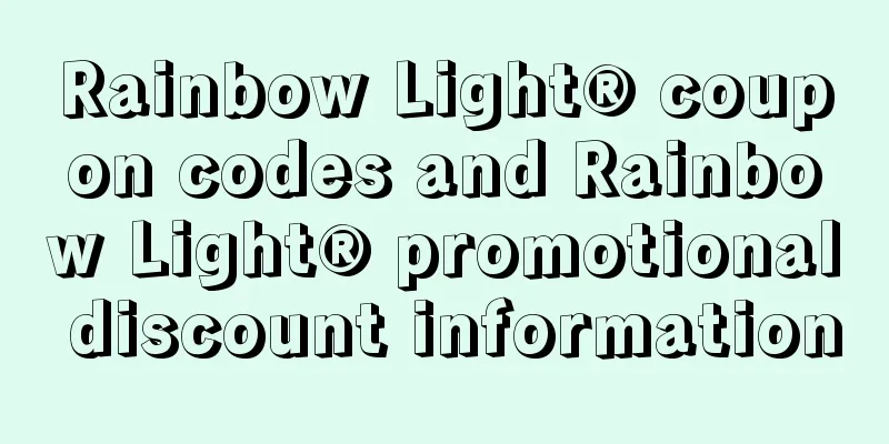 Rainbow Light® coupon codes and Rainbow Light® promotional discount information