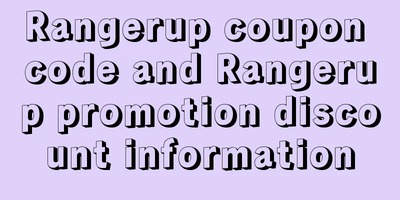 Rangerup coupon code and Rangerup promotion discount information