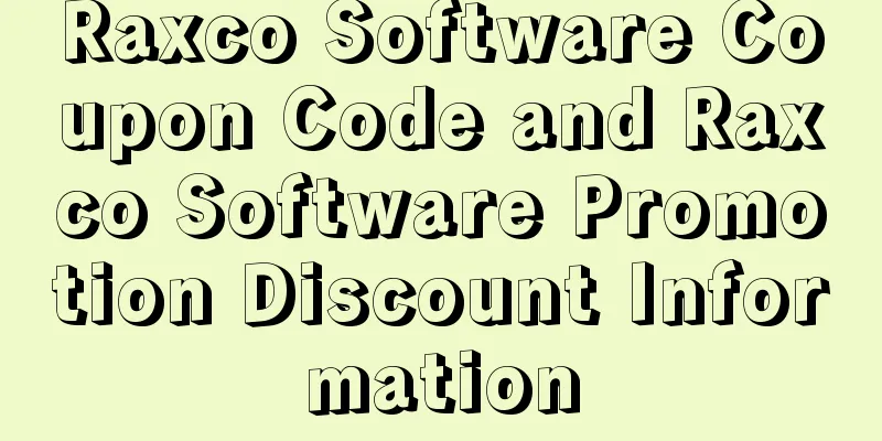 Raxco Software Coupon Code and Raxco Software Promotion Discount Information