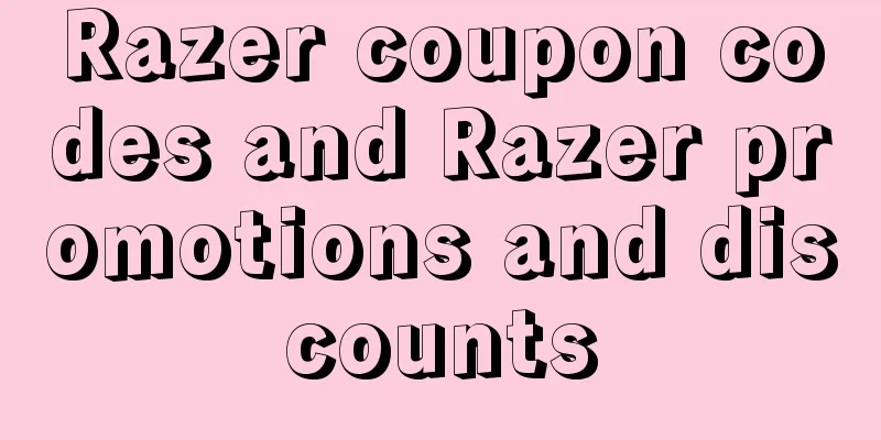 Razer coupon codes and Razer promotions and discounts