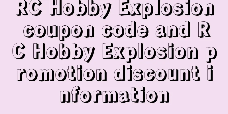 RC Hobby Explosion coupon code and RC Hobby Explosion promotion discount information
