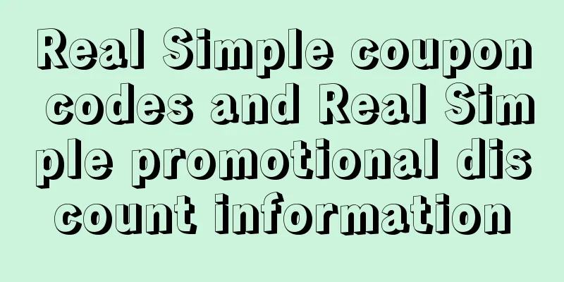 Real Simple coupon codes and Real Simple promotional discount information