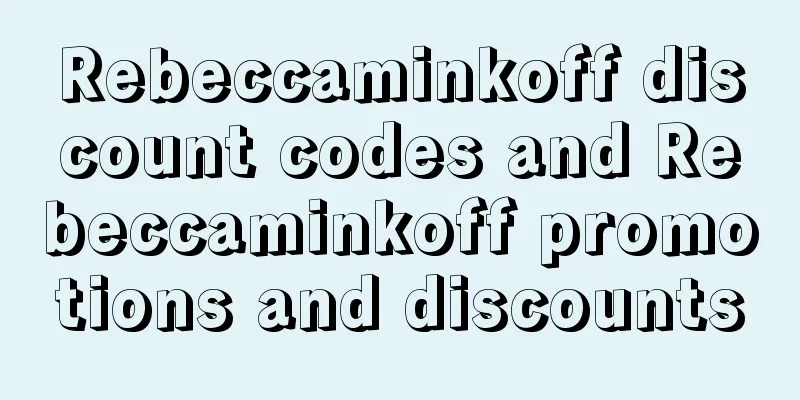Rebeccaminkoff discount codes and Rebeccaminkoff promotions and discounts