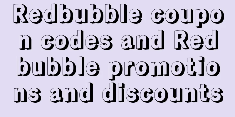 Redbubble coupon codes and Redbubble promotions and discounts