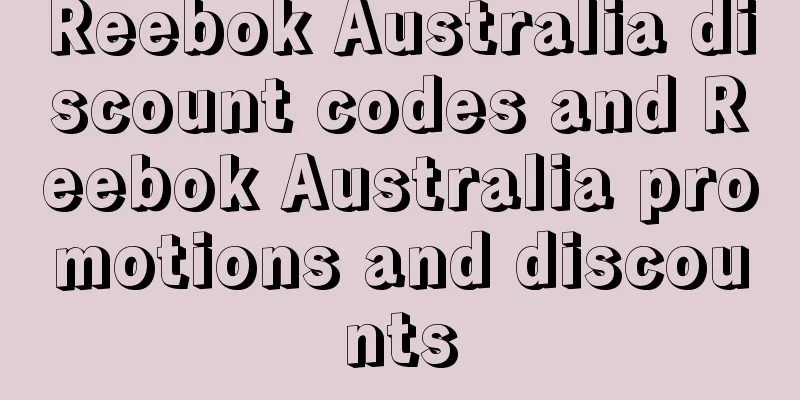 Reebok Australia discount codes and Reebok Australia promotions and discounts