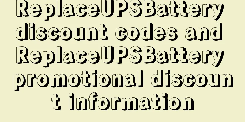 ReplaceUPSBattery discount codes and ReplaceUPSBattery promotional discount information