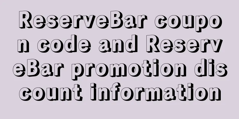 ReserveBar coupon code and ReserveBar promotion discount information
