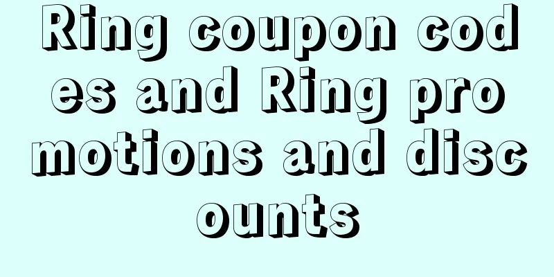 Ring coupon codes and Ring promotions and discounts
