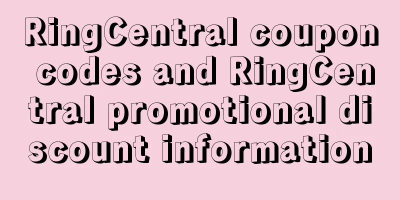 RingCentral coupon codes and RingCentral promotional discount information