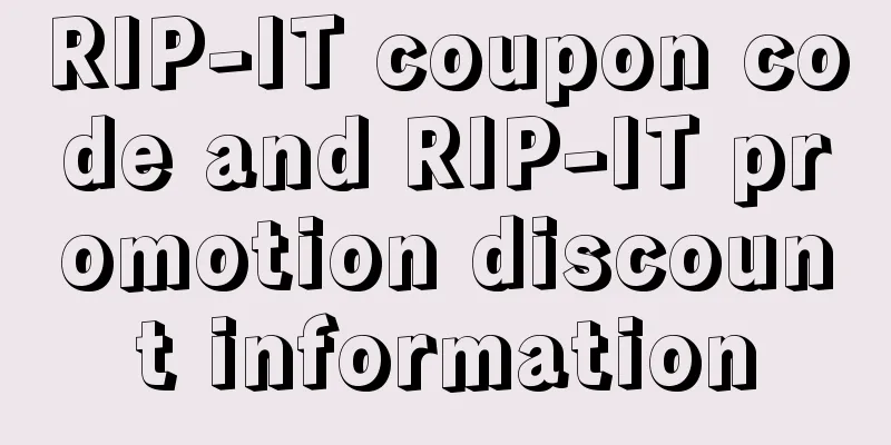 RIP-IT coupon code and RIP-IT promotion discount information