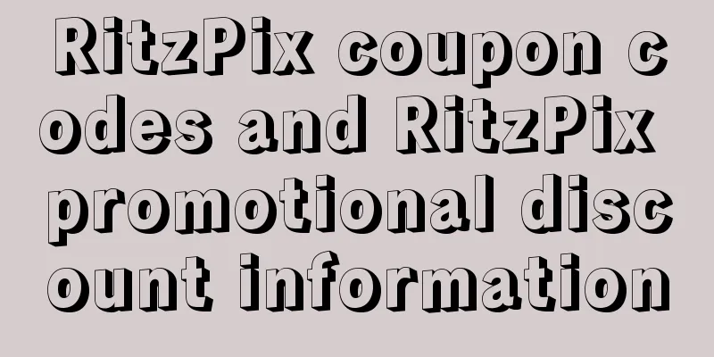 RitzPix coupon codes and RitzPix promotional discount information