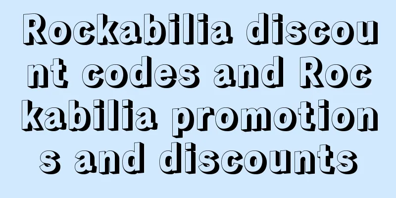 Rockabilia discount codes and Rockabilia promotions and discounts