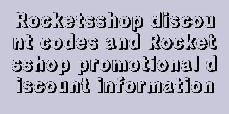 Rocketsshop discount codes and Rocketsshop promotional discount information