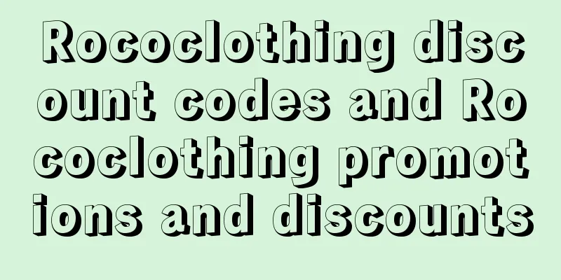 Rococlothing discount codes and Rococlothing promotions and discounts