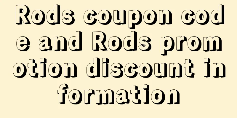 Rods coupon code and Rods promotion discount information
