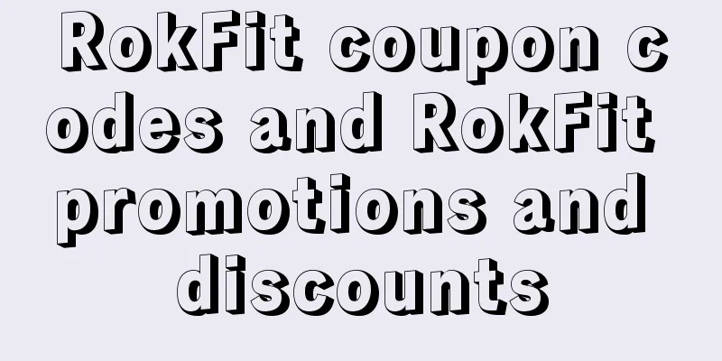 RokFit coupon codes and RokFit promotions and discounts