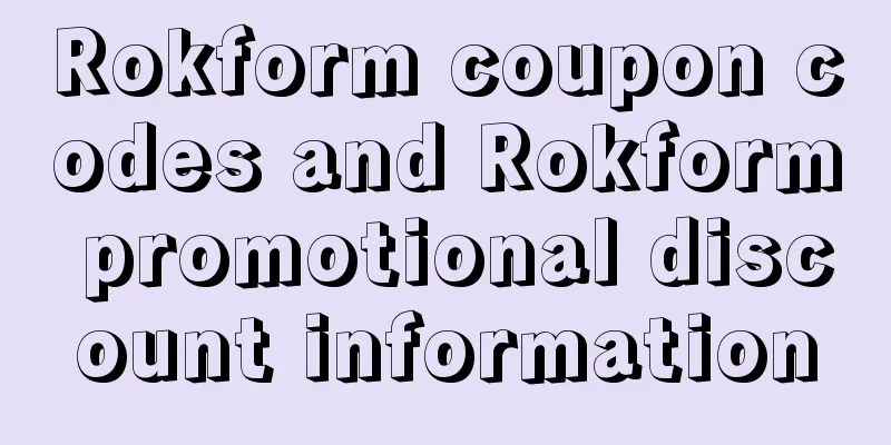Rokform coupon codes and Rokform promotional discount information