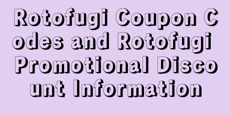 Rotofugi Coupon Codes and Rotofugi Promotional Discount Information