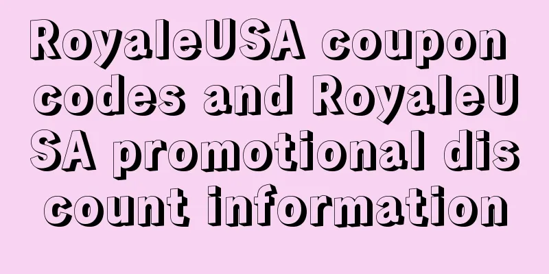 RoyaleUSA coupon codes and RoyaleUSA promotional discount information