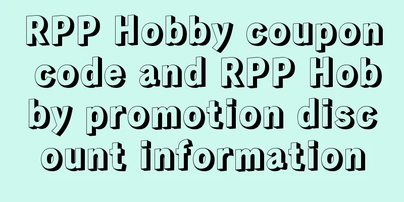 RPP Hobby coupon code and RPP Hobby promotion discount information
