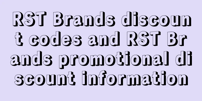 RST Brands discount codes and RST Brands promotional discount information
