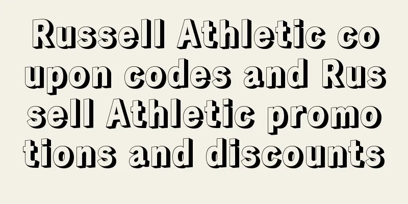 Russell Athletic coupon codes and Russell Athletic promotions and discounts