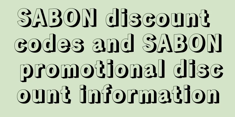 SABON discount codes and SABON promotional discount information