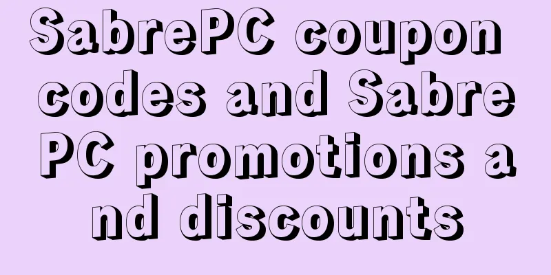SabrePC coupon codes and SabrePC promotions and discounts