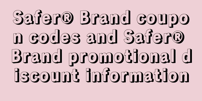 Safer® Brand coupon codes and Safer® Brand promotional discount information