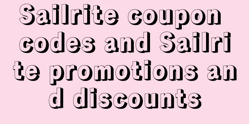 Sailrite coupon codes and Sailrite promotions and discounts