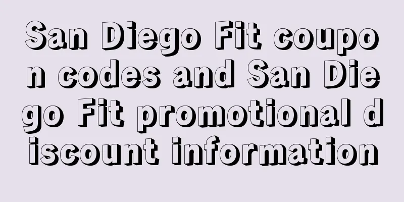 San Diego Fit coupon codes and San Diego Fit promotional discount information