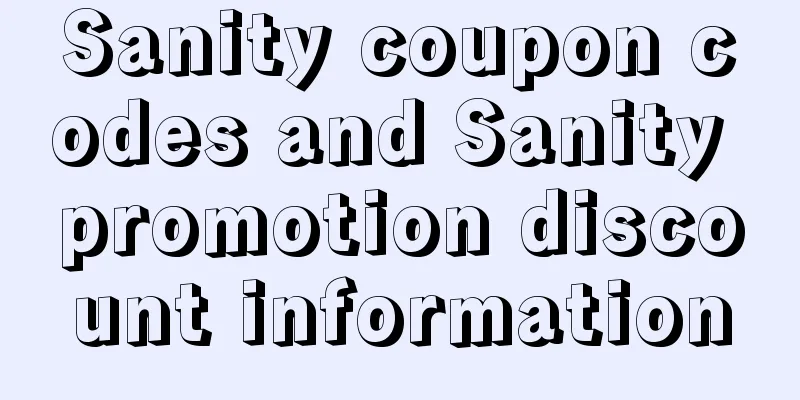 Sanity coupon codes and Sanity promotion discount information