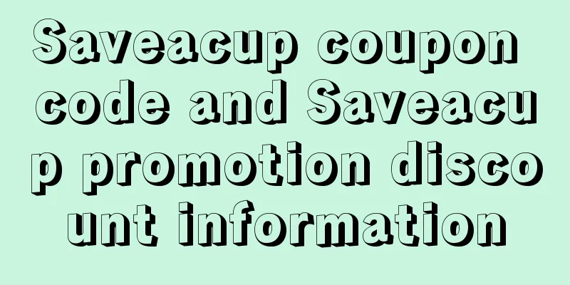 Saveacup coupon code and Saveacup promotion discount information