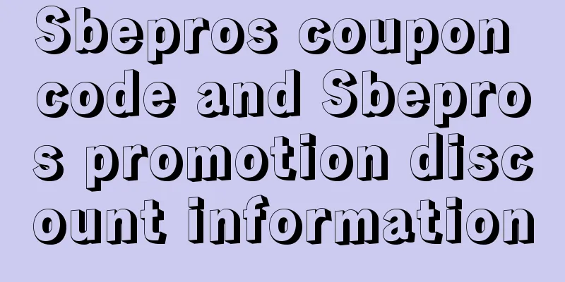 Sbepros coupon code and Sbepros promotion discount information