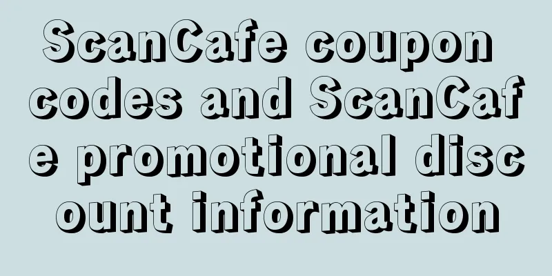 ScanCafe coupon codes and ScanCafe promotional discount information