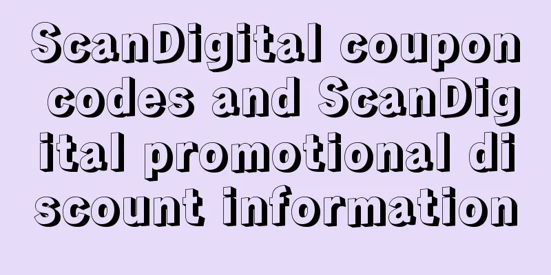 ScanDigital coupon codes and ScanDigital promotional discount information