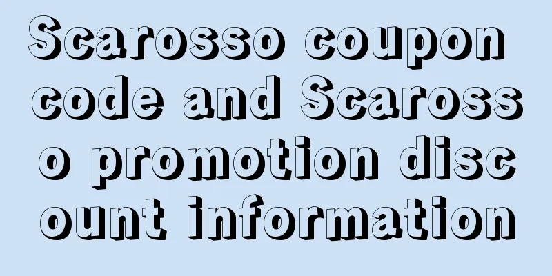 Scarosso coupon code and Scarosso promotion discount information