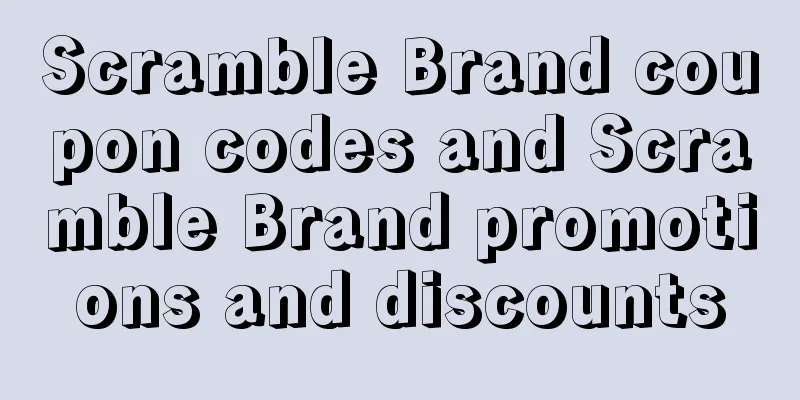 Scramble Brand coupon codes and Scramble Brand promotions and discounts
