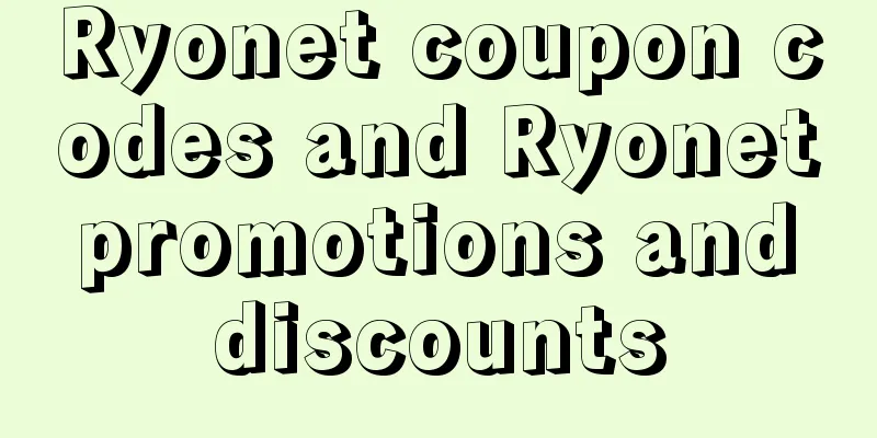 Ryonet coupon codes and Ryonet promotions and discounts