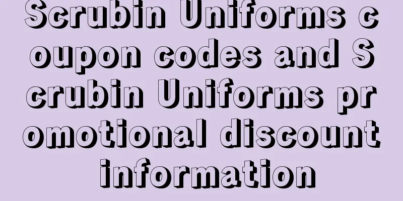 Scrubin Uniforms coupon codes and Scrubin Uniforms promotional discount information