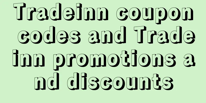 Tradeinn coupon codes and Tradeinn promotions and discounts