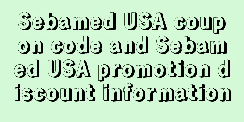 Sebamed USA coupon code and Sebamed USA promotion discount information