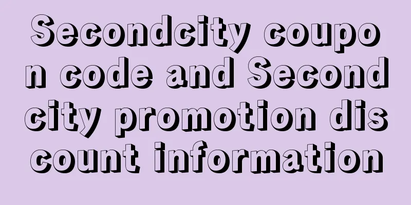 Secondcity coupon code and Secondcity promotion discount information