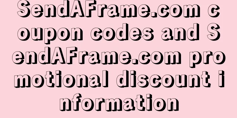 SendAFrame.com coupon codes and SendAFrame.com promotional discount information