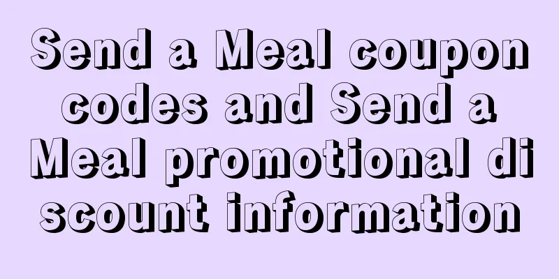 Send a Meal coupon codes and Send a Meal promotional discount information