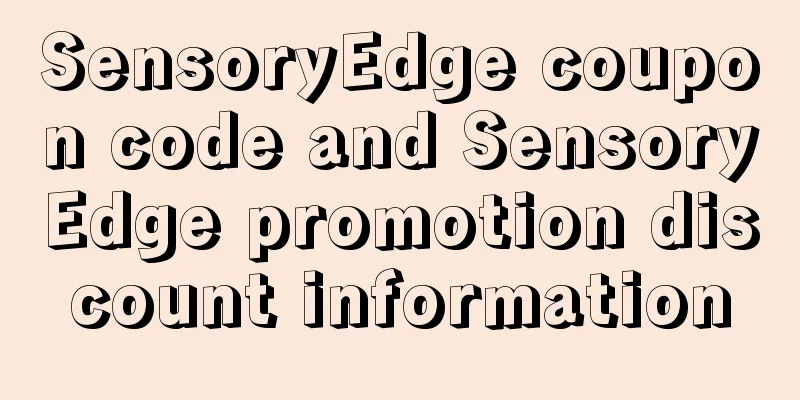 SensoryEdge coupon code and SensoryEdge promotion discount information