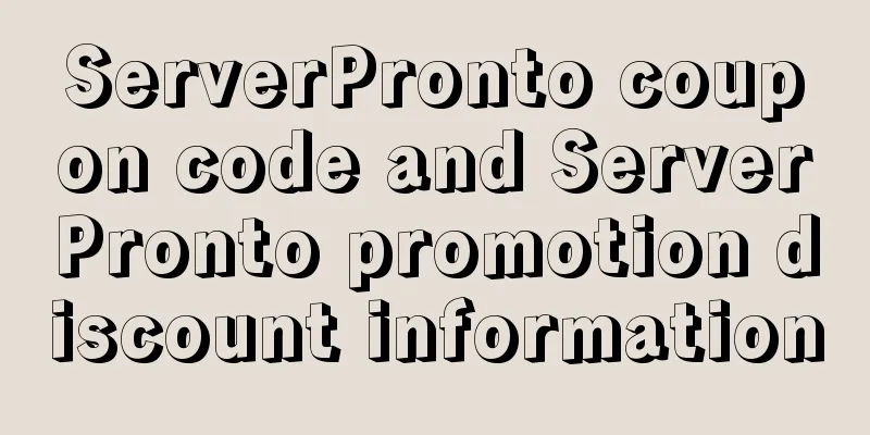 ServerPronto coupon code and ServerPronto promotion discount information