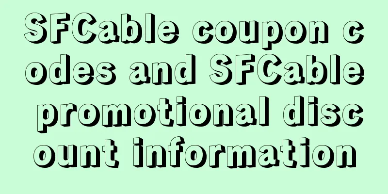 SFCable coupon codes and SFCable promotional discount information